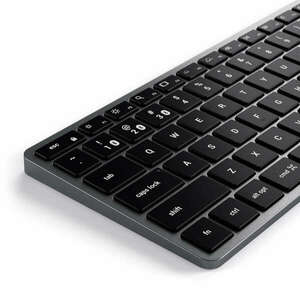 Satechi Slim X1 Bluetooth BACKLIT Wireless Keyboard - US - Space Grey kép
