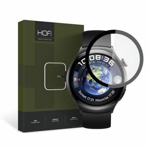 HOFI Hybrid üvegfólia Huawei Watch 4 46mm, fekete kép