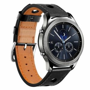 BStrap Leather Italy szíj Samsung Galaxy Watch 3 45mm, black (SSG009C0101) kép
