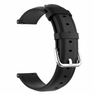 BStrap Leather Lux szíj Huawei Watch GT3 42mm, black (SSG015C0109) kép