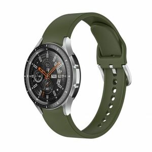 Bstrap Silicone szíj Samsung Galaxy Watch 4 / 5 / 5 Pro / 6, olive green (SSG017C09) kép
