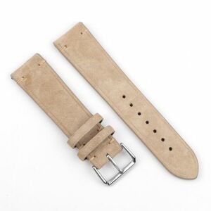 BStrap Suede Leather szíj Huawei Watch GT 42mm, beige (SSG021C0302) kép