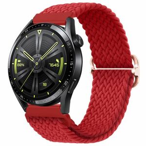 BStrap Elastic Nylon szíj Huawei Watch GT3 42mm, red (SSG024C0508) kép