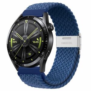 BStrap Elastic Nylon 2 szíj Huawei Watch GT/GT2 46mm, cold blue (SSG027C0403) kép