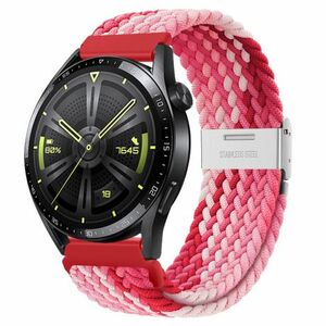 BStrap Elastic Nylon 2 szíj Samsung Galaxy Watch 3 45mm, strawberry (SSG027C0901) kép