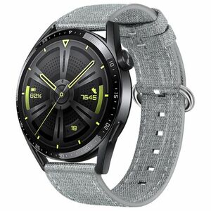 BStrap Denim szíj Huawei Watch GT3 42mm, gray (SSG030C0208) kép