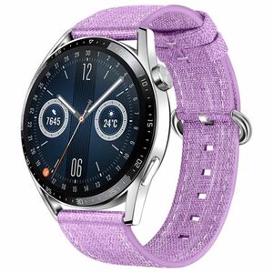 BStrap Denim szíj Huawei Watch GT/GT2 46mm, purple (SSG031C0603) kép