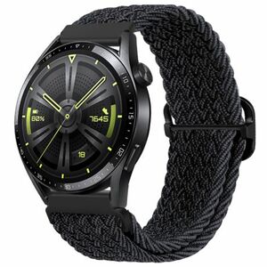 BStrap Braid Nylon szíj Huawei Watch GT2 42mm, black (SSG034C0207) kép