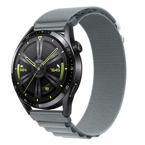 BStrap Nylon Loop szíj Huawei Watch GT3 42mm, gray (SSG036C0508) kép