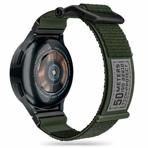 Tech-Protect Scout szíj Samsung Galaxy Watch 4 / 5 / 5 Pro / 6, military green kép