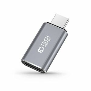 Tech-Protect Ultraboost adapter USB-C / Lightning, szürke kép