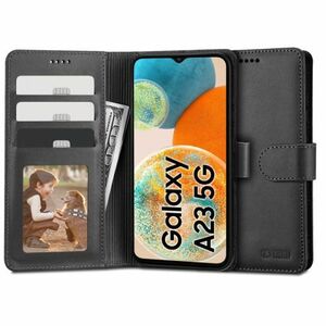 Tech-Protect Wallet könyv tok Samsung Galaxy A23 5G, fekete kép