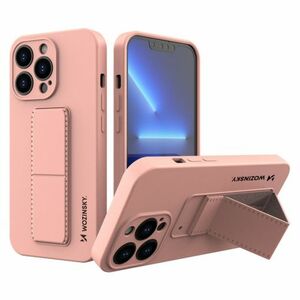 MG Kickstand szilikon tok iPhone 13 Pro Max, rózsaszín kép