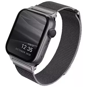 Óraszíj UNIQ strap Dante Apple Watch Series 4/5/6/SE 44mm. Stainless Steel graphite (UNIQ-44MM-DANGRP) kép