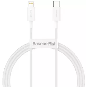 Kábel Baseus Superior Series Cable USB-C to Lightning, 20W, PD, 1m (white) (6953156205314) kép
