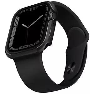 Tok UNIQ case Valencia Apple Watch Series 4/5/6/7/SE 45/44mm. graphite (UNIQ-45MM-VALGRP) kép