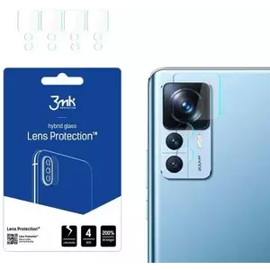 TEMPERED KIJELZŐVÉDŐ FÓLIA 3MK Lens Protect Xiaomi 12T/12T Pro Camera lens protection 4 pcs kép