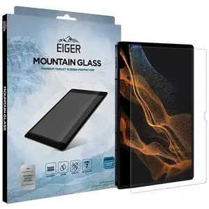 TEMPERED KIJELZŐVÉDŐ FÓLIA Eiger Mountain Glass Tablet 2.5D Screen Protector for Samsung Tab S8 Ultra in Clear kép
