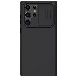 Tok Nillkin CamShield Silky Case for Samsung Galaxy S23 Ultra, Black (6902048258389) kép