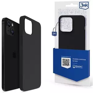 Tok 3MK Silicone Case iPhone 14 6, 1" black (5903108499071) kép