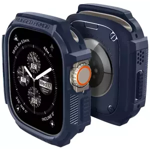 Tok Spigen Rugged Armor, navy blue - Apple Watch Ultra 2/1 49mm (ACS07382) kép