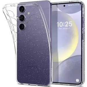 Tok Spigen Liquid Crystal Glitter, crystal quartz - Samsung Galaxy S24+ (ACS07325) kép