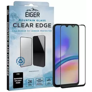 TEMPERED KIJELZŐVÉDŐ FÓLIA Eiger Mountain Glass CLEAR EDGE Screen Protector for Samsung A05s kép