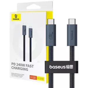 Kábel Baseus Quick Charge USB-C Flash 240W 1m (black) kép