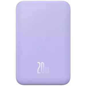 Töltő Baseus Magnetic Mini Powerbank5000mAh 20W (purple) kép