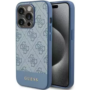Tok Guess GUHCP15XG4GLBL iPhone 15 Pro Max 6.7" blue hardcase 4G Stripe Collection (GUHCP15XG4GLBL) kép