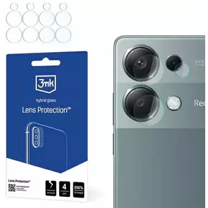 TEMPERED KIJELZŐVÉDŐ FÓLIA 3MK Lens Protect Redmi Note 13 Pro 4G Camera Lens Protection 4pcs kép