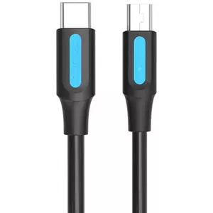 Kábel Vention USB-C 2.0 to Mini-B 2A cable 1m COWBF black kép