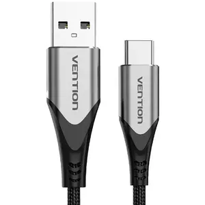 Kábel Vention USB 2.0 A to USB-C 3A cable 0.25m CODHC gray kép