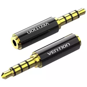 Redukció Vention Audio adapter BFBB0 3.5mm male to 2.5mm female black kép
