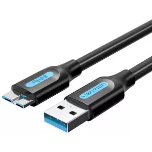 Kábel Vention USB 3.0 A to Micro-B cable COPBD 0.5m Black PVC kép