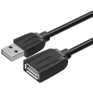 Kábel Vention USB 2.0 extender VAS-A44-B200 2m Black kép