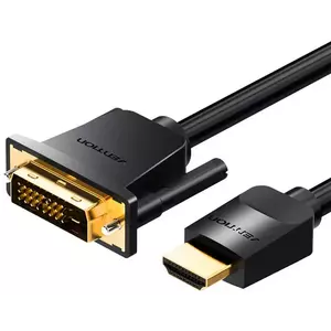 Kábel Vention HDMI to DVI Cable 1m ABFBF (Black) kép