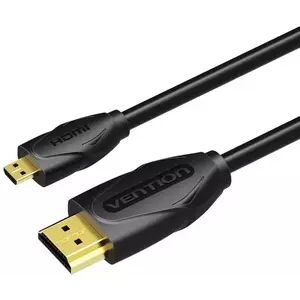 Kábel Vention Micro HDMI Cable 1m VAA-D03-B100 (Black) kép