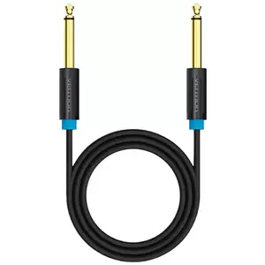 Kábel Vention 6.35mm TS Male to Male Audio Cable 2m BAABH (black) kép