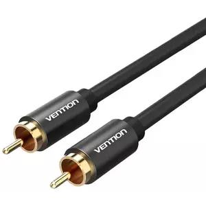Kábel Vention RCA Audio Cable 1m VAB-R09-B100 Black Metal kép