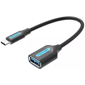 Redukció Vention USB-C 3.1 Male to USB-A Female OTG Cable CCVBB 0.15m, Black, PVC kép