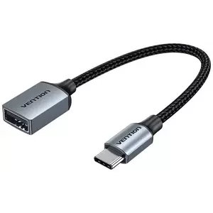 Redukció Vention USB-C 2.0 Male to USB-A Female OTG Cable CCWHB 0.15m, Gray kép