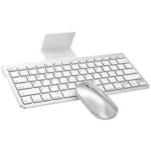 Billentyűzet Omoton Mouse and keyboard combo for IPad/IPhone KB088 (silver) kép