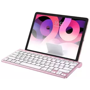 Billentyűzet Omoton Wireless iPad keyboard KB088 with tablet holder (rose golden) kép