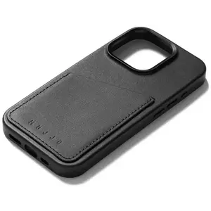 Tok Mujjo Full Leather Shield Case for iPhone 15 Pro - Black kép