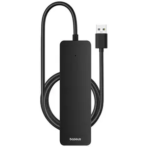 USB Hub Baseus Hub UltraJoy Series Lite 4-Port 2m (USB to USB3.0*4) (black) kép