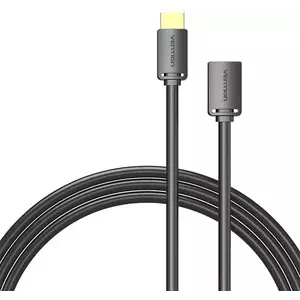 Kábel Vention HDMI 2.0 Male to HDMI 2.0 Female Extension Cable AHCBD 0, 5m, 4K 60Hz, (Black) kép
