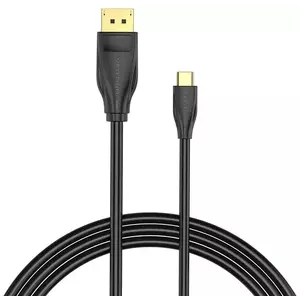 Kábel Vention USB-C to DisplayPort 1.4 Cable CGYBH, 2m, 8K 60Hz/4K 120Hz (black) kép