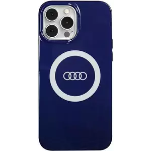Tok Audi IML Big Logo MagSafe Case iPhone 13 Pro Max 6.7" navy blue hardcase AU-IMLMIP13PM-Q5/D2-BE (AU-IMLMIP13PM-Q5/D2-BE) kép