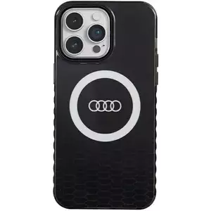 Tok Audi IML Big Logo MagSafe Case iPhone 14 Pro Max 6.7" black hardcase AU-IMLMIP14PM-Q5/D2-BK (AU-IMLMIP14PM-Q5/D2-BK) kép